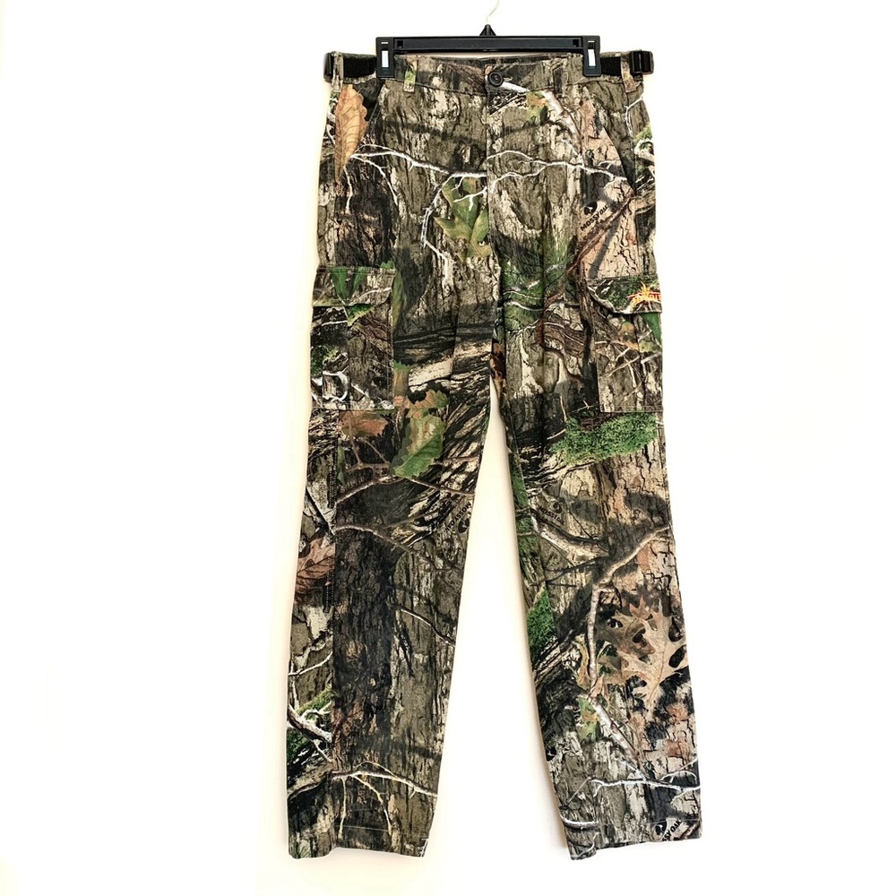 🔹Habit Men's Camo Cargo Pants with Pockets